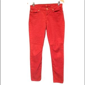 7 FOR ALL MANKIND Courduroy Skinny